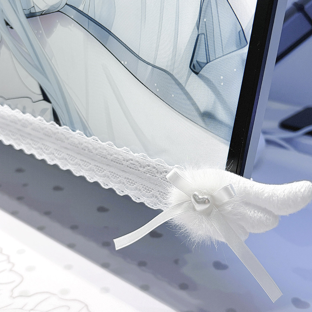 New Screen Decor White Lace Mo - Office Technologies 评论和价格