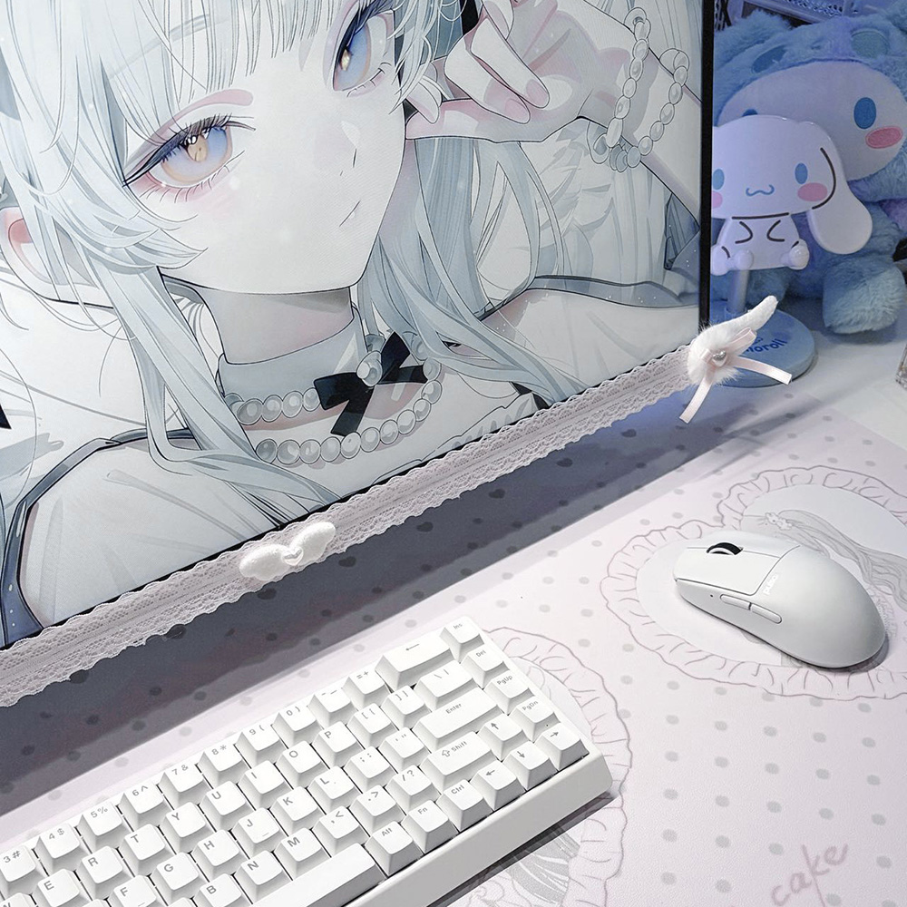 New Screen Decor White Lace Mo - Office Technologies 评论和价格