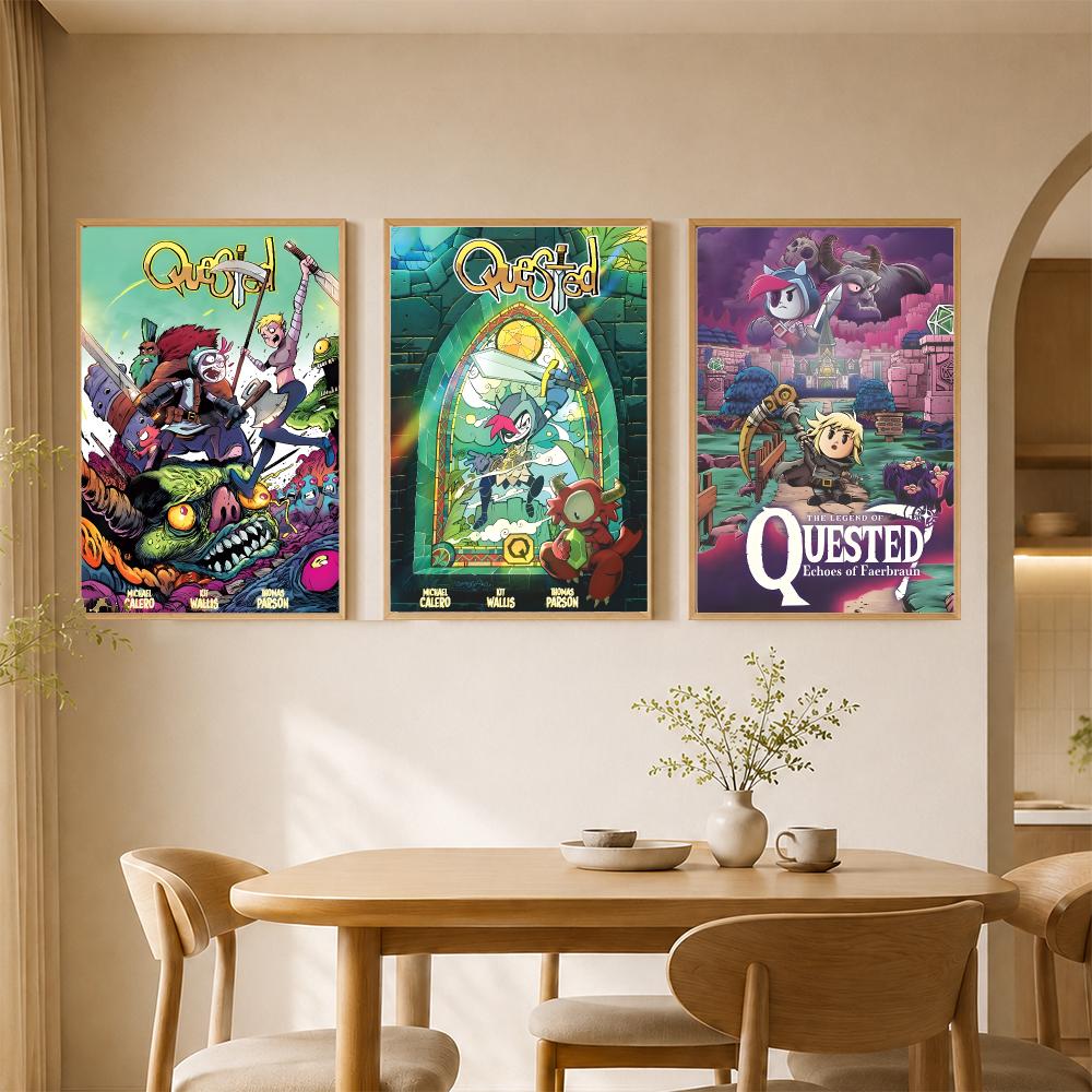 Brand Quested Poster Graphic W - Office Quest 评论和价格
