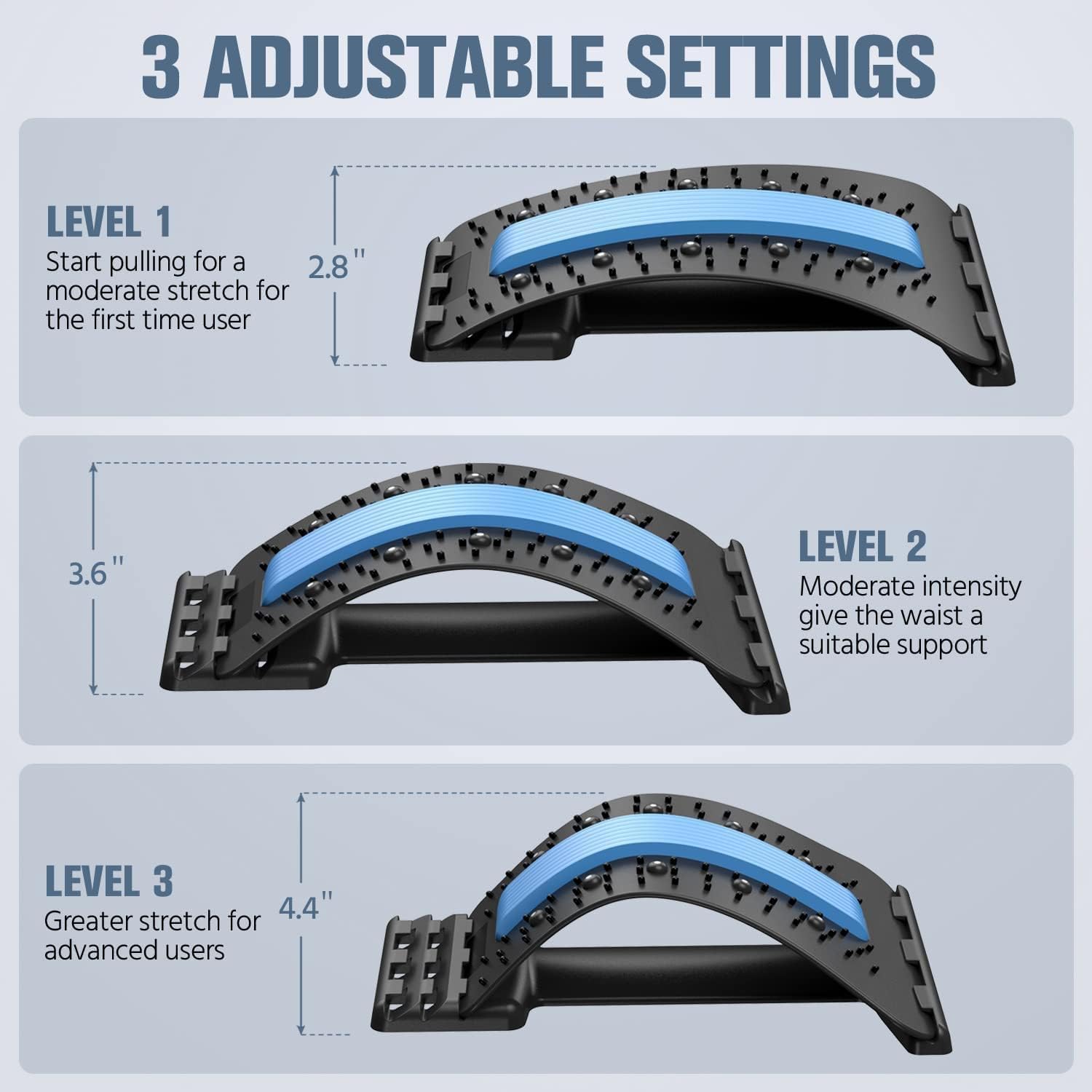 Multi-Level Back Stretching De - Office Technologies 评论和价格