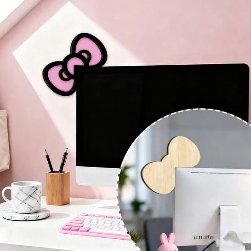 New 1/2Pcs Wooden Bowknot PC A - Office Technologies 评论和价格