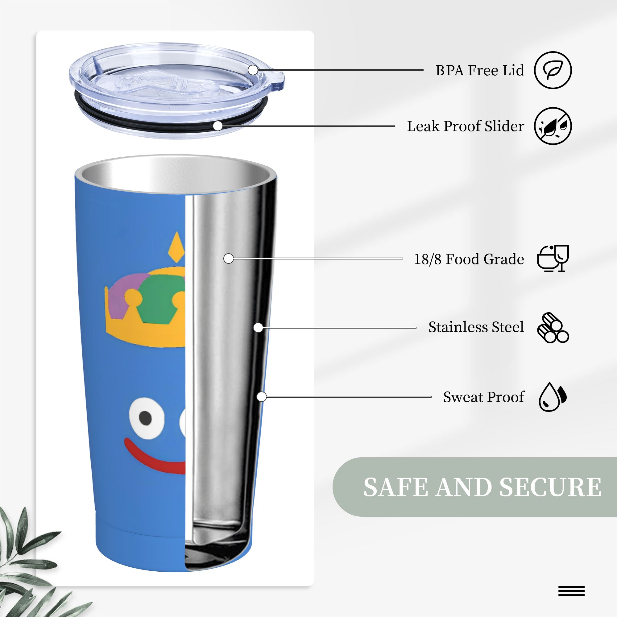D-Dragon Quest Slime Stainless - Office Quest 评论和价格