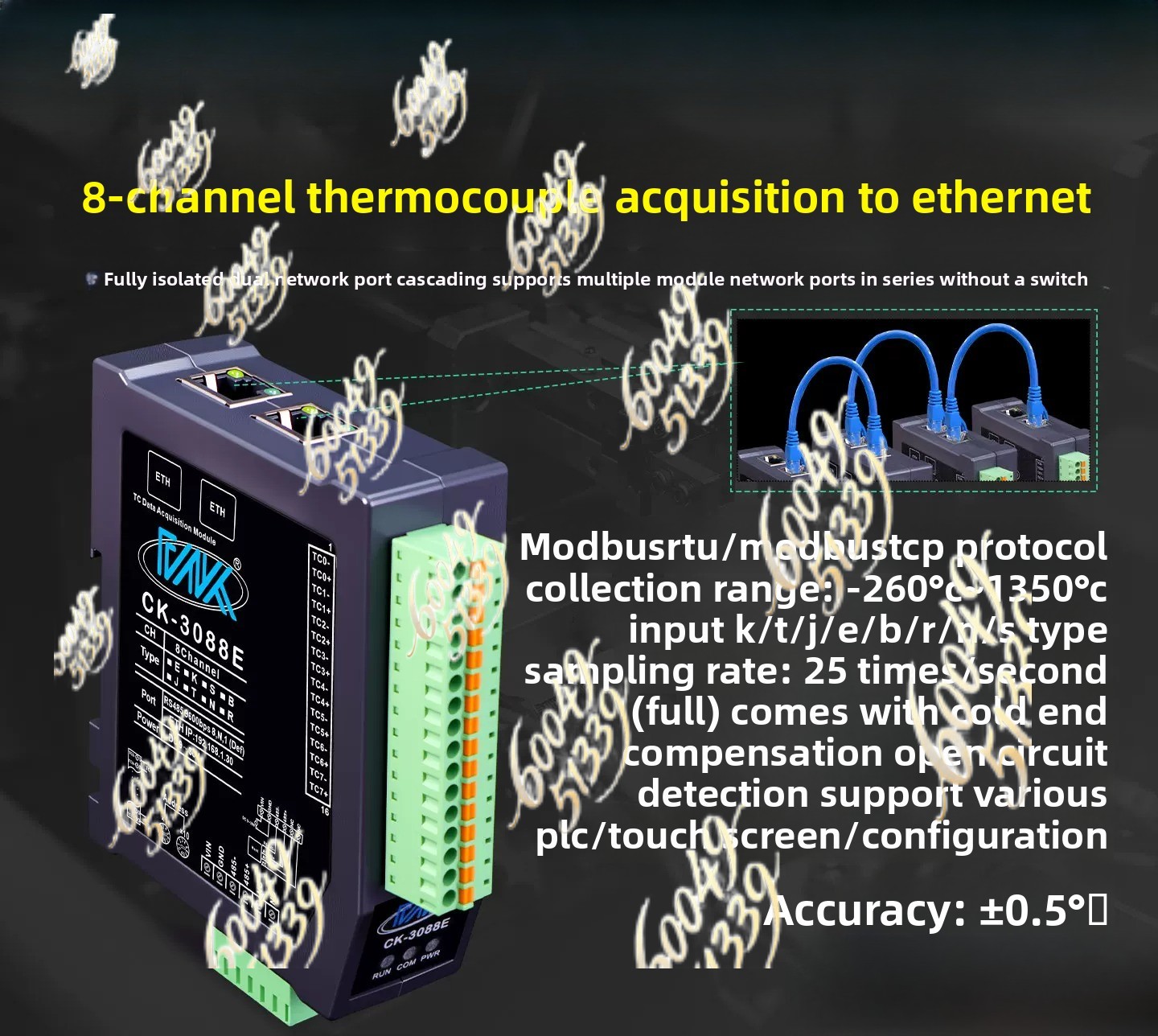 apply to 8CH Fully Isolated K- - Power Over Ethernet 评论和价格