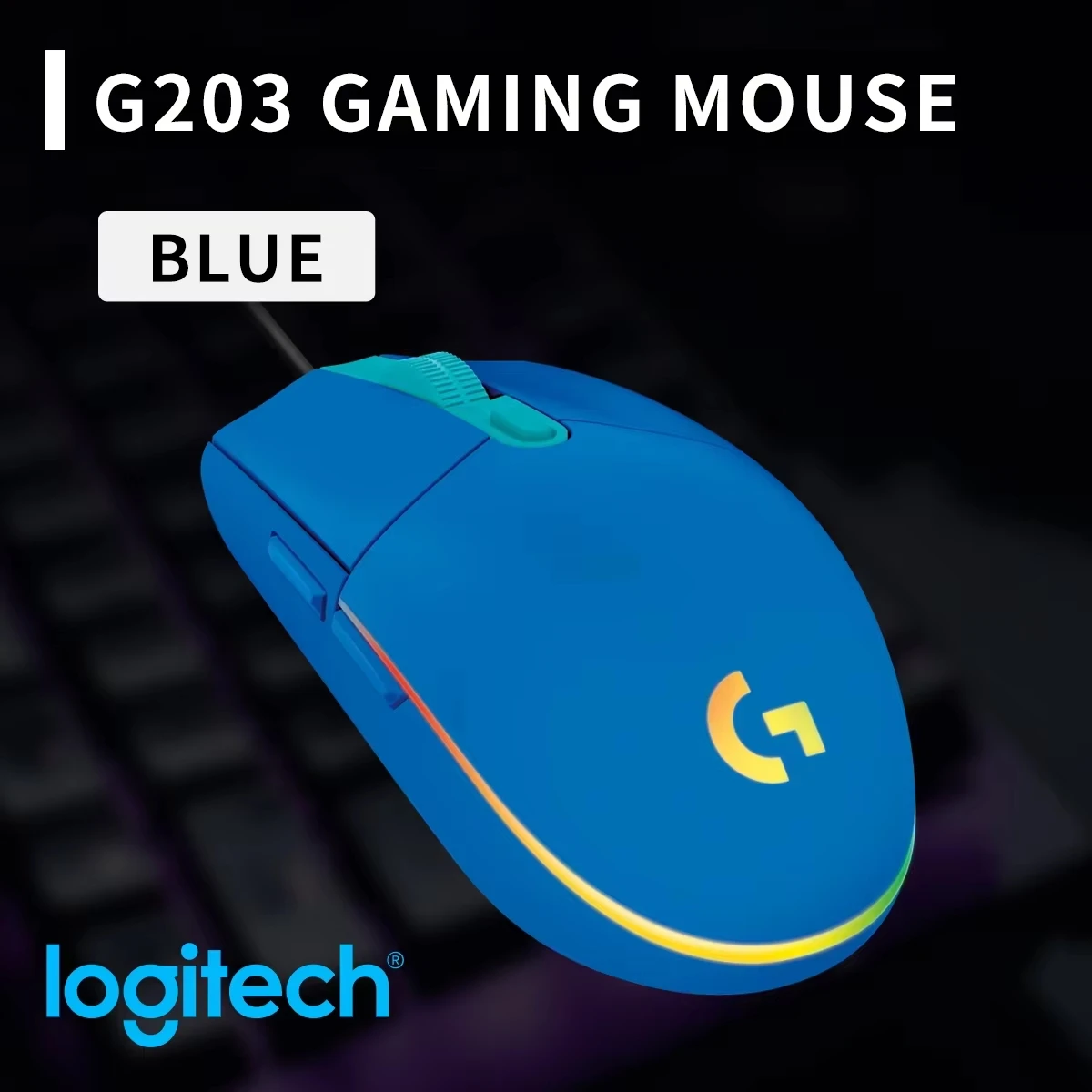 Logitech G203 Wired Gaming Mou - Logitech Mouse G203 评论和价格