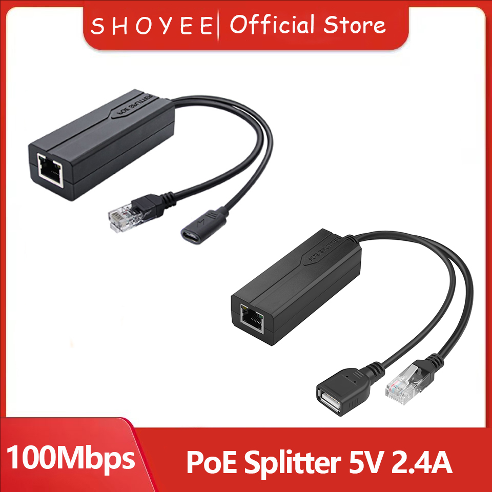 PoE Splitter 5V 2.4A USB Type  - Power Over Ethernet 评论和价格