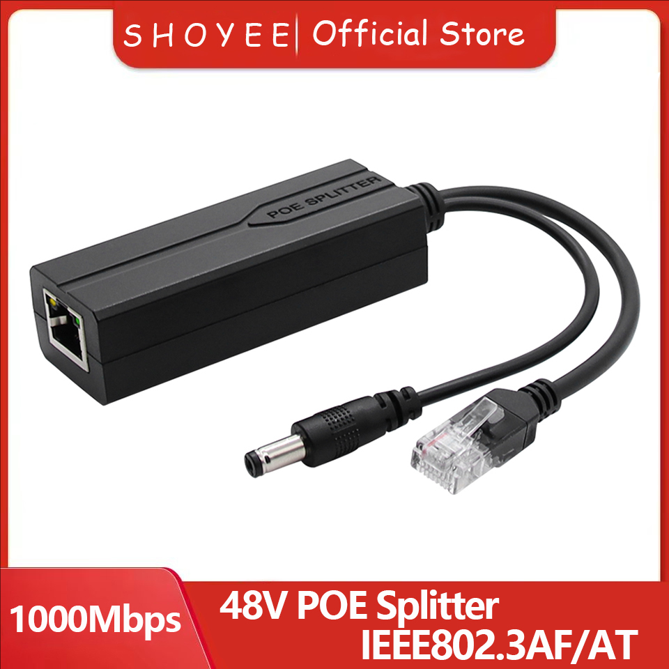 POE Splitter 48V to 12V/5V IEE - Power Over Ethernet 评论和价格