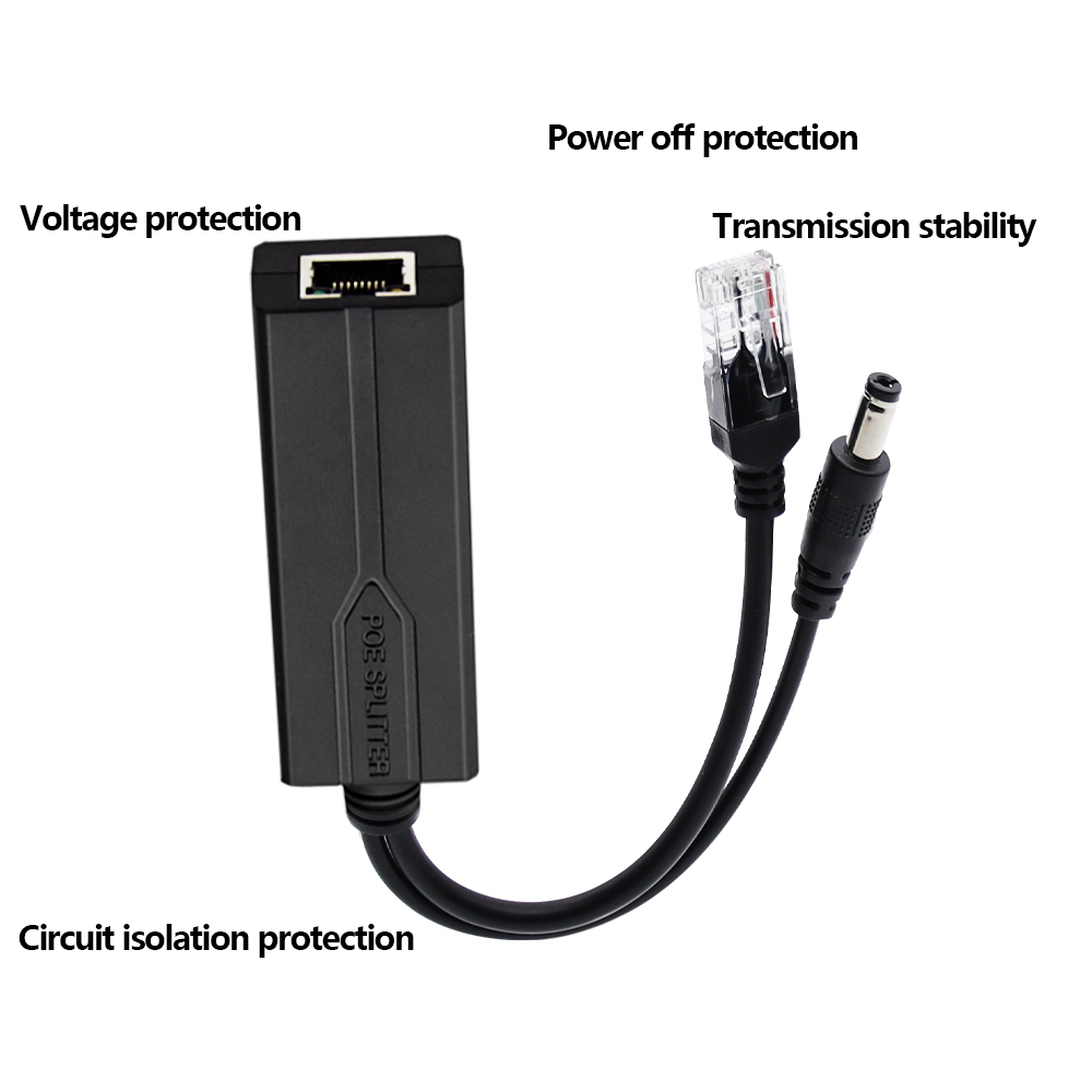 POE Splitter 48V to 12V/5V IEE - Power Over Ethernet 评论和价格