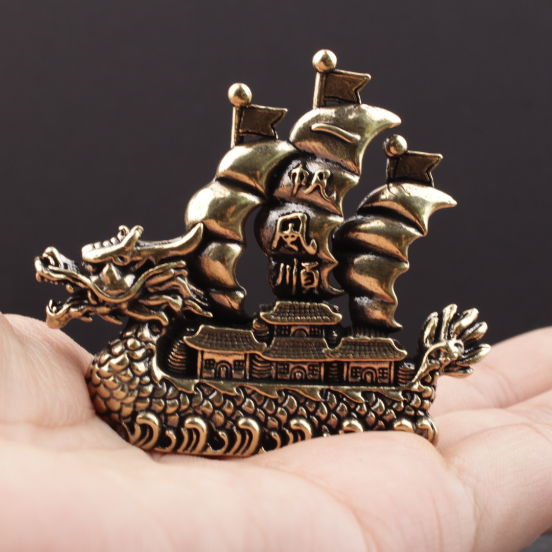 Figure Dragon Boat Statue Home - Office Technologies 评论和价格