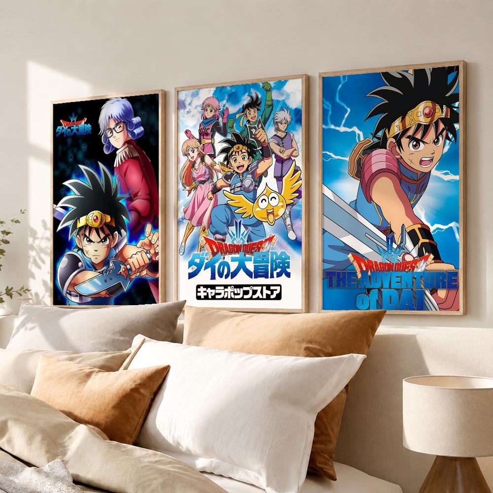 Dragon Quest RPG Poster HD pos - Office Quest 评论和价格