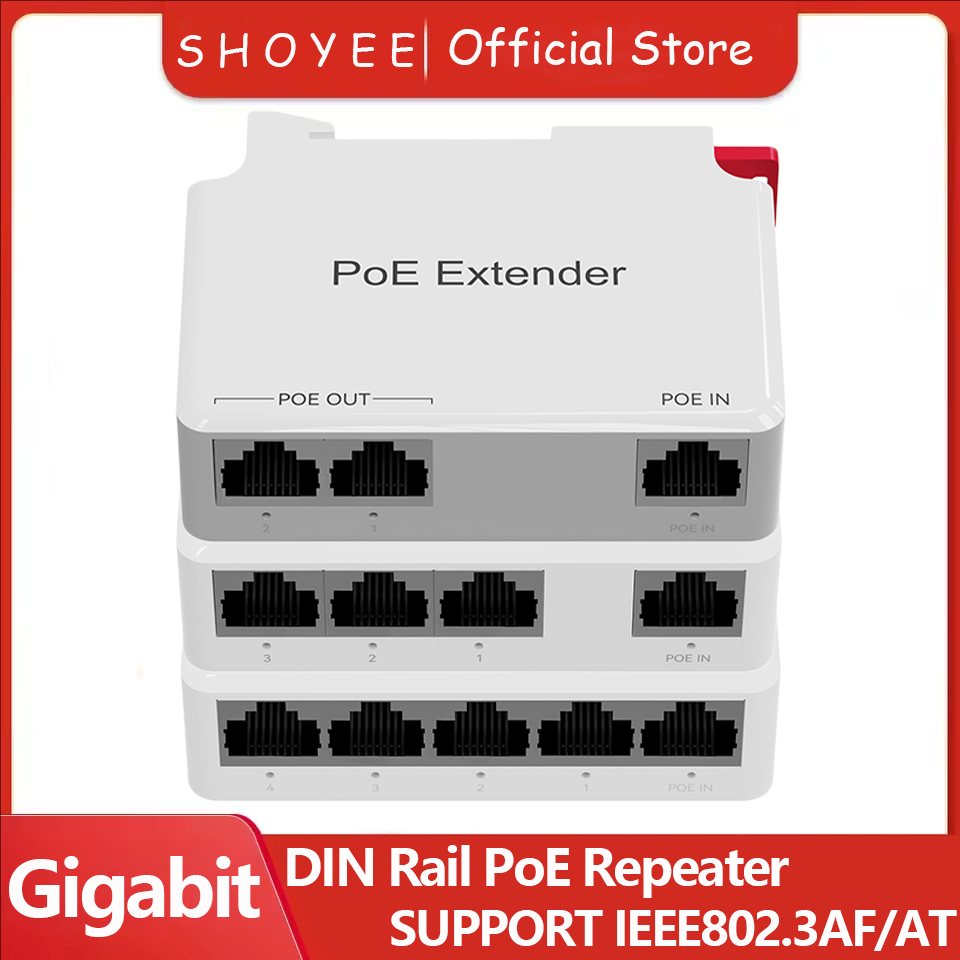 Gigabit 2/3/4 Port PoE Extende - Power Over Ethernet 评论和价格