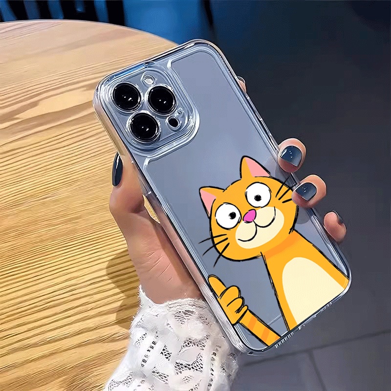 Cute Cartoon Orange Cat Phone  - Receipt Printer Thermal 评论和价格