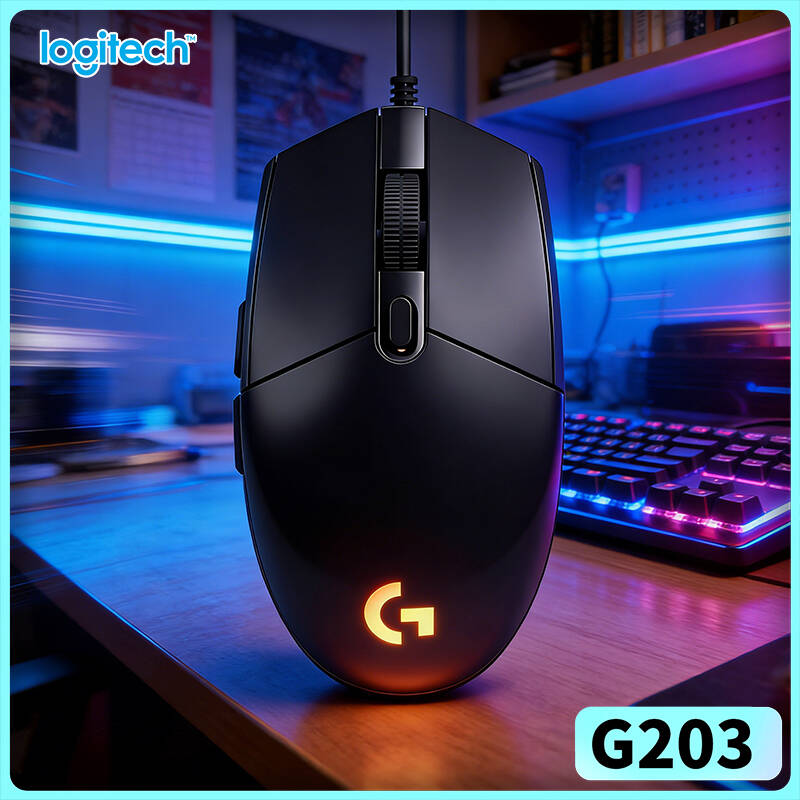 Logitech G203 LIGHTSYNC Wired  - Logitech Mouse G203 评论和价格